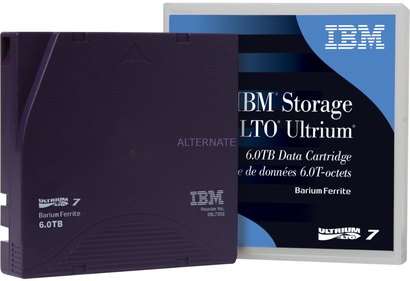 IBM LTO Ultrium 7 Data Cartridge 6000 GB, Streamer-Medium