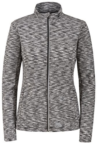 Trespass Womens/Ladies indira Full Zip Long Sleeved wicking Active Top, szary, xxs FATOLSM20004_GRMXXS