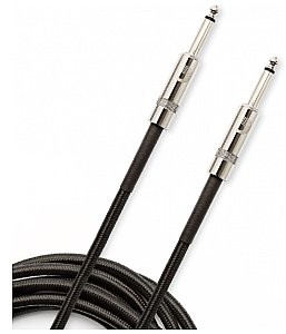 D'Addario Pleciony kabel instrumentalny D'Addario z serii Custom, czarny, 10' 3m PW-BG-10BK