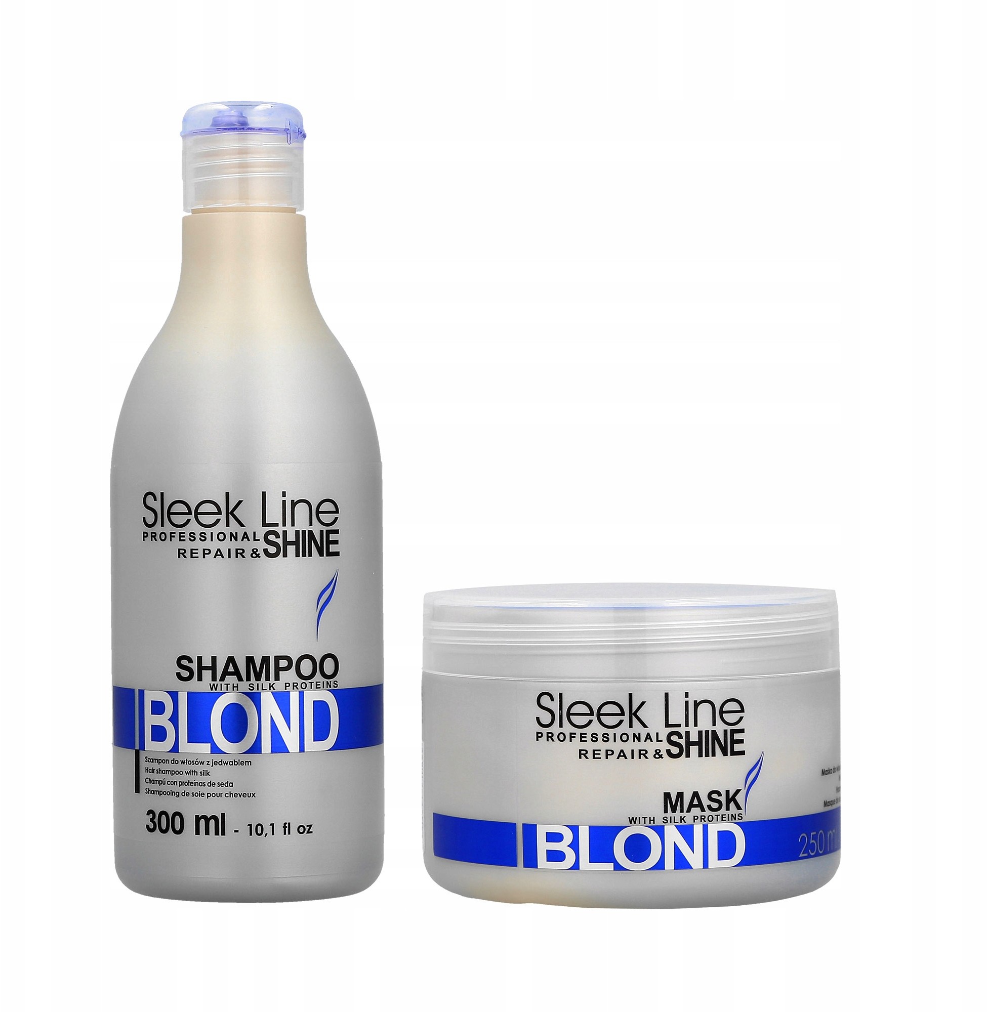 Sleek Stapiz Line Blond Szampon 300ML+MASKA 250ML