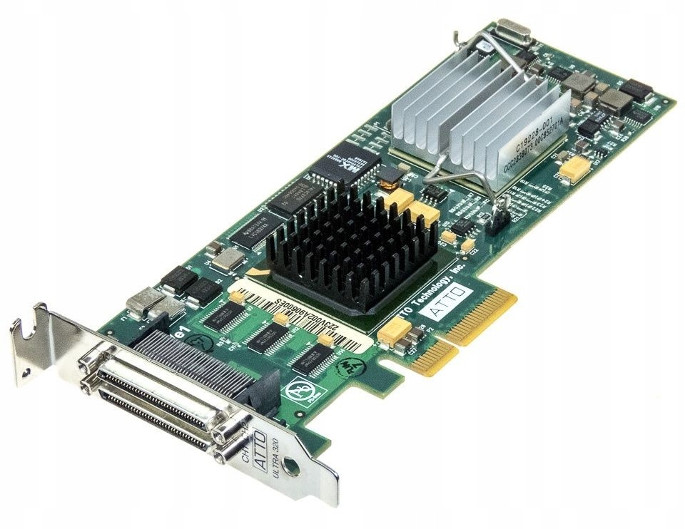 HP 445009-002 Dual Channel U320E Scsi LVD PCIe Lp