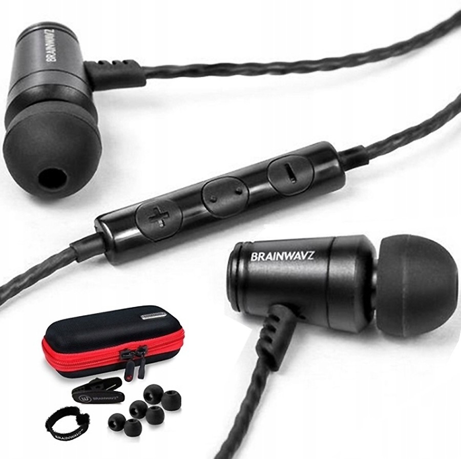 Brainwavz Słuchawki Dokanałowe M100 Z MIC +etui