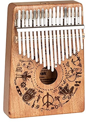 Sela Art Series Kalimba 17 Free Spirit z mahoniu, z torbą i młotkiem do strojenia SE 252