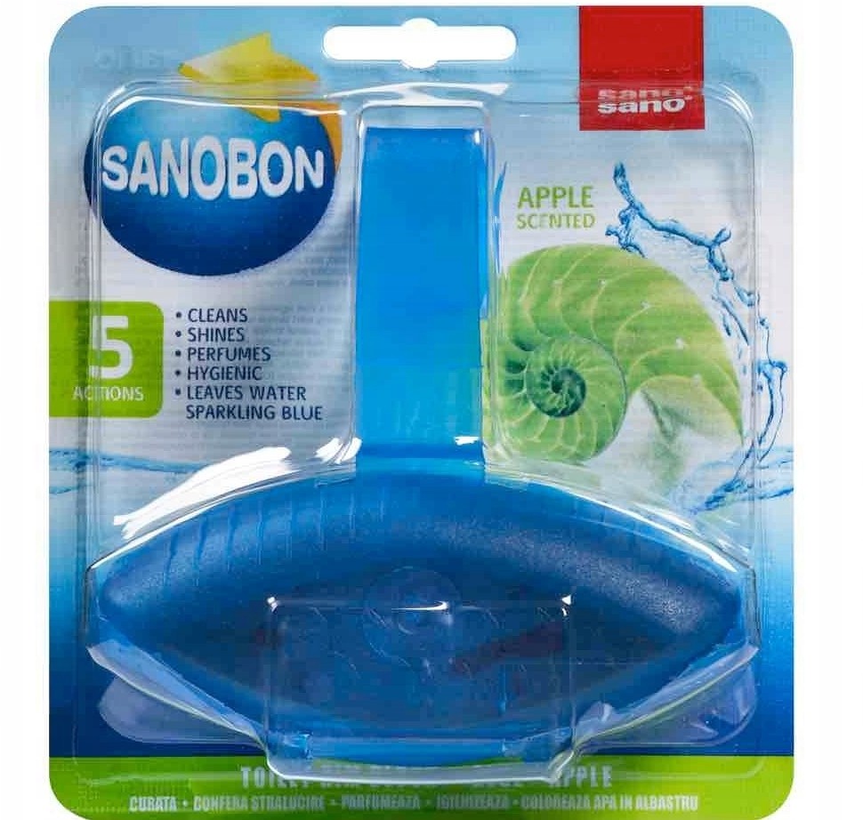 Sanobon Zawieszka barwiąca do Wc Apple 800 spłukań