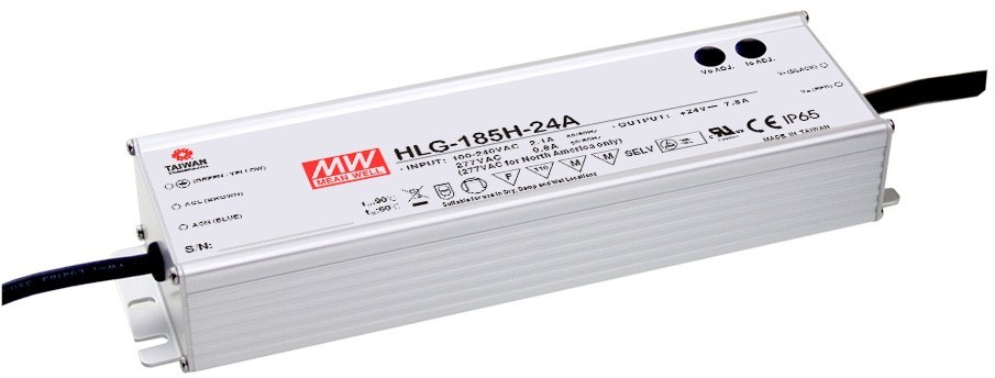 Mean Well Zasilacz HLG-185H-24B 187.2W 7.8A 24V
