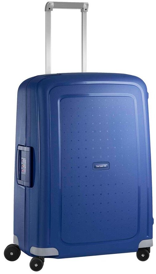 Samsonite spinner 69/25 Dark Blue,średnia
