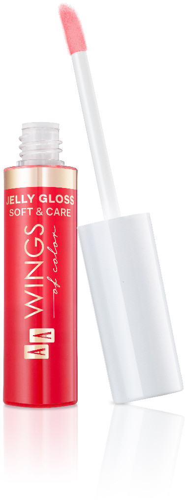 Oceanic AA WINGS OF COLOR Jelly Gloss Soft&Care 02 Raspberry Błyszczyk Do Ust 9ml