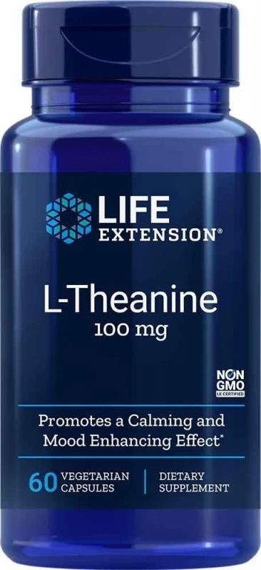 Life Extension Life Extension L-Teanina 100mg 60 vkaps P34843