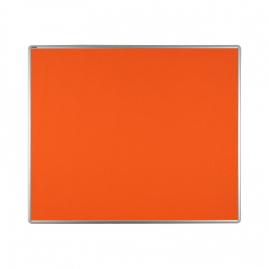 ekoTAB Tablica tekstylna ekoTAB w aluminiowej ramie 120 x 90 cm, pomarańczowa 535105