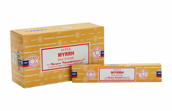 Mirra Satya Kadzidełka SATYA Myrrh - 15g satya18