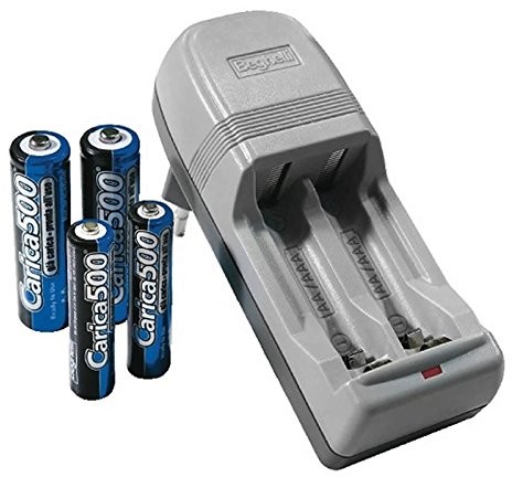 Beghelli Beghelli Carica500 AC AA, AAA  ładowarka do akumulatorów domowych (AC, AA, AAA, szara, wewnętrzna ładowarka do akumulatorów, 230 V, 50 Hz) 8861