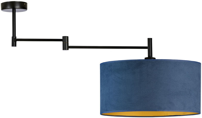 LYSNE Nowoczesna lampa plafonowa RANGUN VELVET 88900V/6