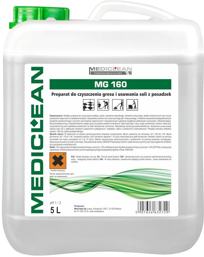 Mediclean Mediclean MG 160 Gres Clean 5L