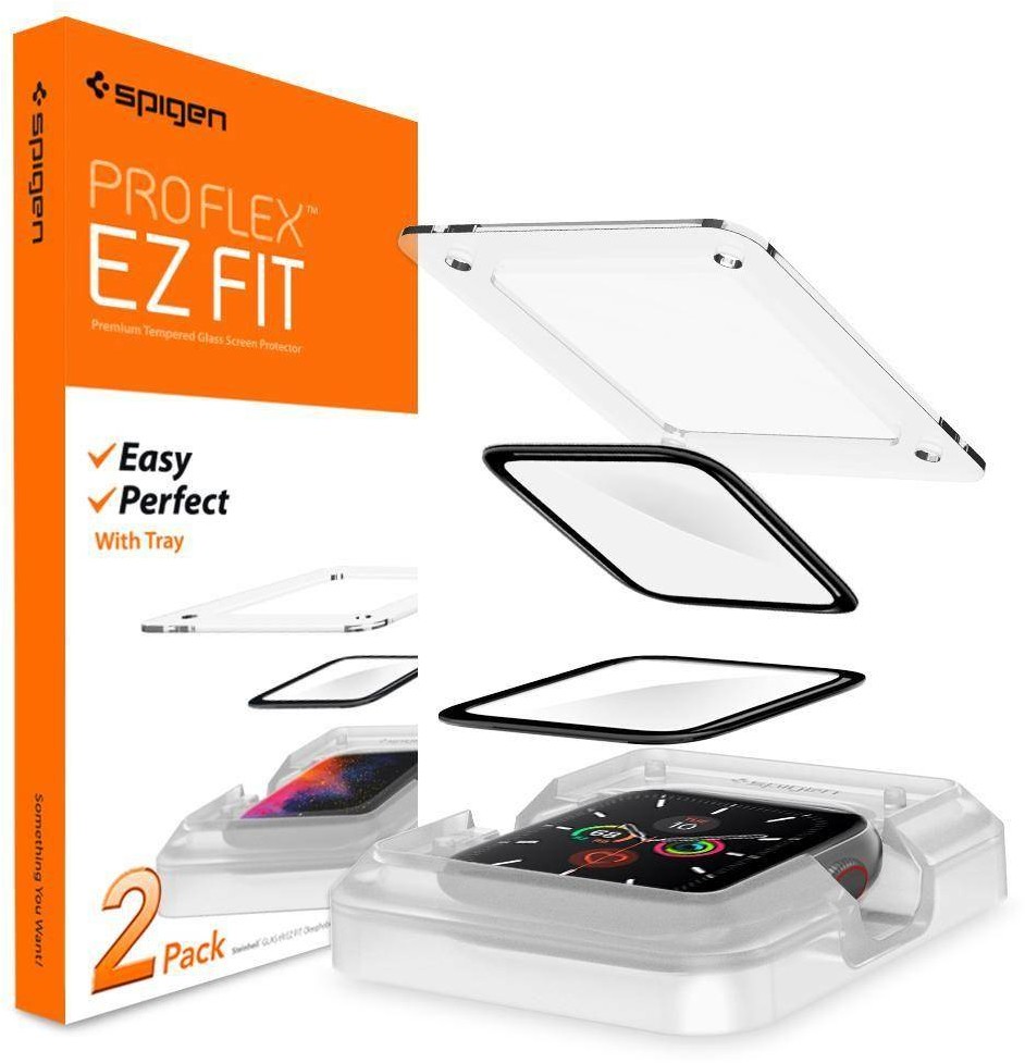 Spigen SZKŁO HYBRYDOWE PROFLEX EZ FIT APPLE WATCH 4/5/6/SE (44MM) fd-15694-0