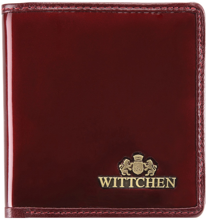 Wittchen Damski portfel ze skóry lakierowany mały 25-1-065-9