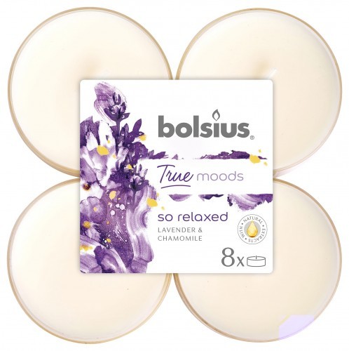 Bolsius True Moods Podgrzewacz zapachowy Maxi 8h So Relaxed 8szt