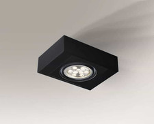 Shilo plafon techniczny Koga H AR111 czarny 7119