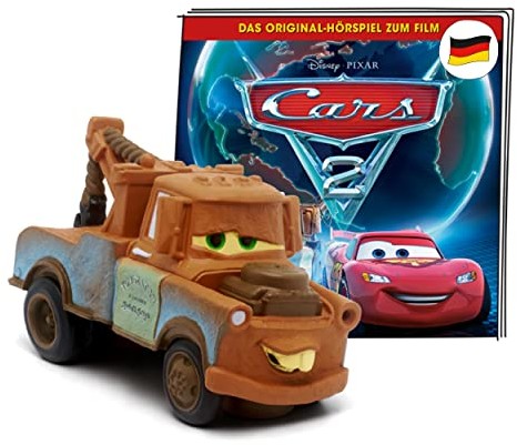 Disney tonies tonies Figurka do słuchania Toniebox, Cars 2, słuchowisko do filmu, dla dzieci od 4 lat, czas odtwarzania ok. 60 minut 10000989