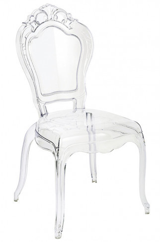 Transparentne krzesło glamour S7-N89