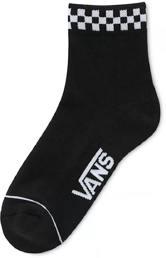 Vans skarpety damskie PEEK-A-CHECK CREW SOCKS Black