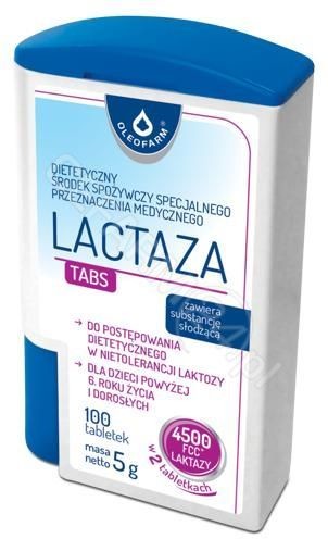Lactaza tabs x 100 tbl