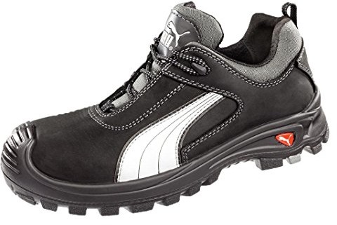 Puma PUMA Safety bezpieczeństwo buty północnych gór Low S3 scuff czapki z daszkiem 64.072.0, 48 EU, czarny PU72048