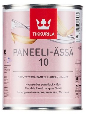 Tikkurila PANEELI ASSA [10]- lakier matowy do drewna, 0.9 l