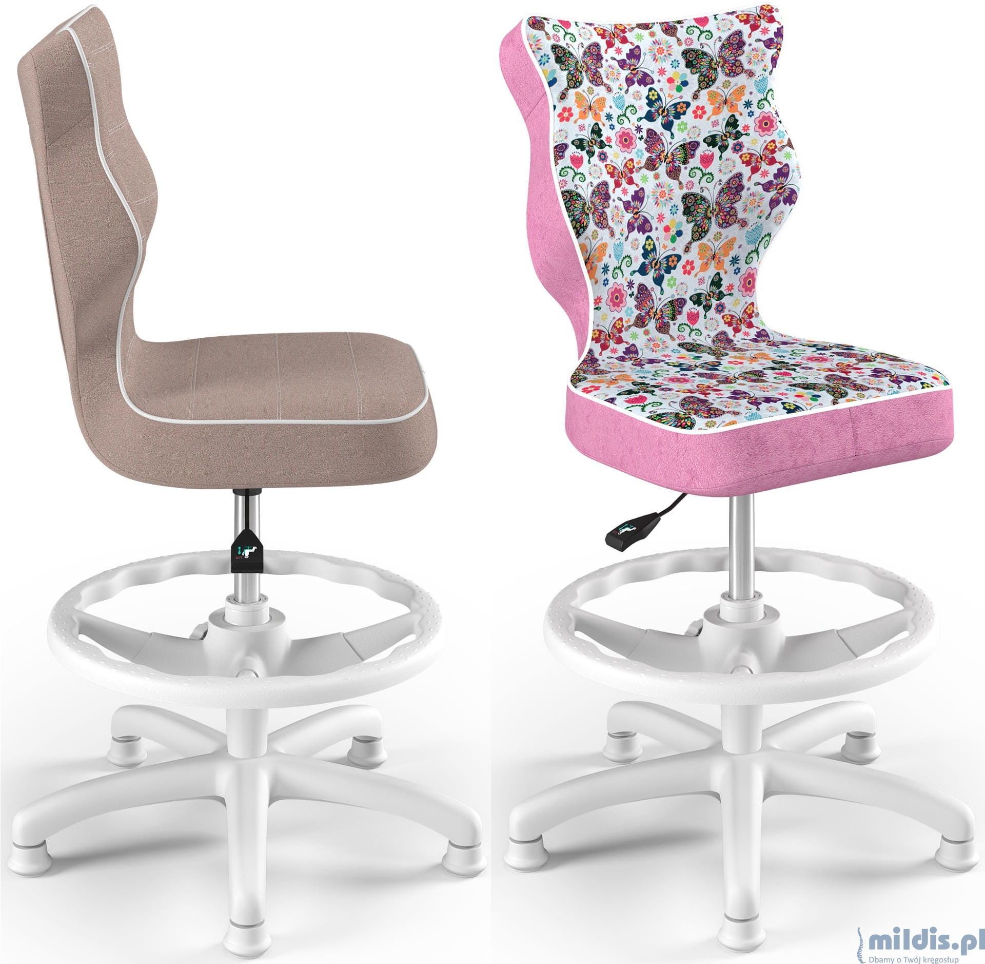Entelo Hoker do biurka dla dziecka Petit White 3 PE-WK+P-W-3