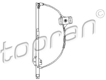TOPRAN Podnośnik szyby TOPRAN 104 098