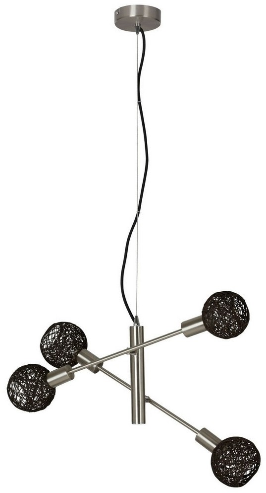 Briloner 4814-042 - Żyrandol na lince NATURE 5xE14/5,5W/230V