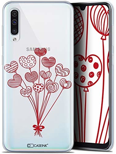 Samsung Caseink Etui ochronne do Galaxy A50, ultracienkie, Love balony CRYSPRNTA50RLOVEBALOONS