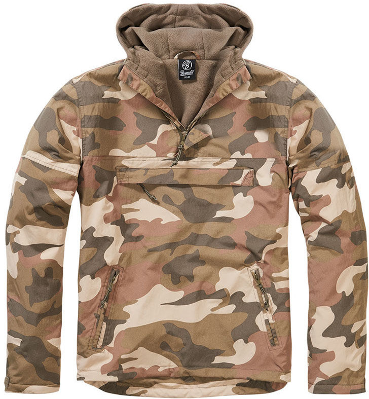 Brandit Kurtka Kangurka Zimowa Windbreaker Light Woodland 3001.107/S