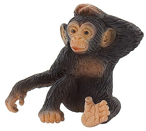 Bullyland 63686  figurka do gier, szympans młoda, ok. 4 cm 63686
