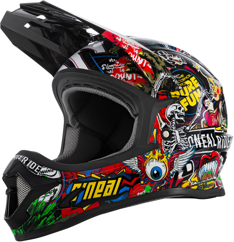 O'Neal O'Neal Sonus Helmet Youth, czarny/kolorowy L | 51-52cm 2021 Kaski rowerowe 0481-764