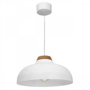 Luminex Burgos 1990 lampa wisząca zwis 1x60W E27 biała