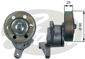 GATES NAPINACZ PAS KLIN T39154 TOYOTA COROLLA/AVENSIS 2,0 D-4D 01-09