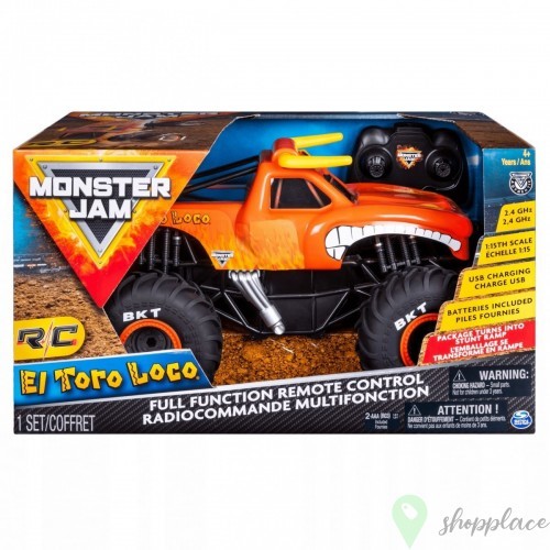 Spin Master Pojazd RC MONSTER JAM RC 1:15 El Toro Loco