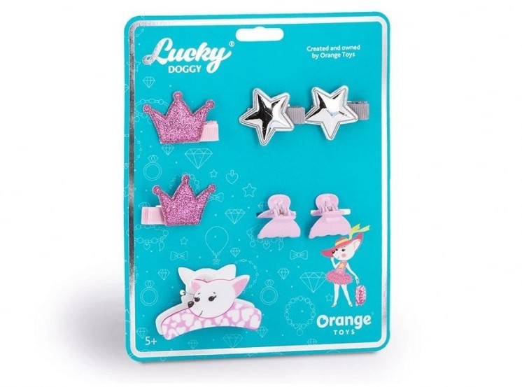 Orange Toys Akcesoria do włosów dla dziewczynki Lucky Doggy - Lili LDA5009