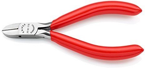 Фото - Кліщі / кусачки KNIPEX Szczypce tnące boczne dla elektroników, 115mm, 77 01 115, 