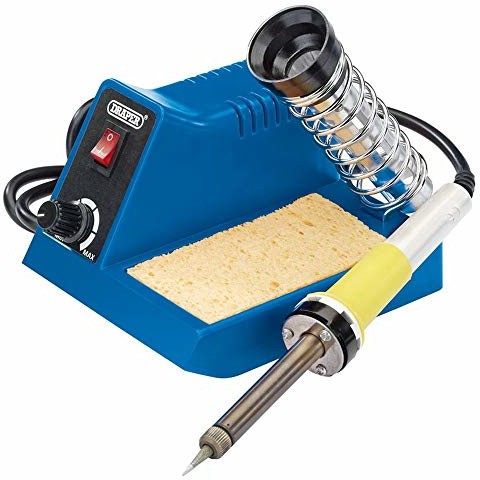 Draper zestaw si400 stanowisko do lutowania, niebieski SI400