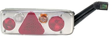 Hella hybrydowy światło tylne easyconn II (koniec firmy Sony, trójkąt tylna reflektor, po stronie firmy hamowania, kierunkowskazu, firmy Sony, przeciwmgielnego przekazania firmy Sony, kontur cofania l 2VP 340 940-101