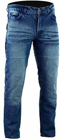 Bikers Gear Australia Gear Australia Limitowana podszewka z Kevlar Classic jeansy motocyklowe ochrona Kevlar Classic Denim, rozmiar 36S KJ0018-36S