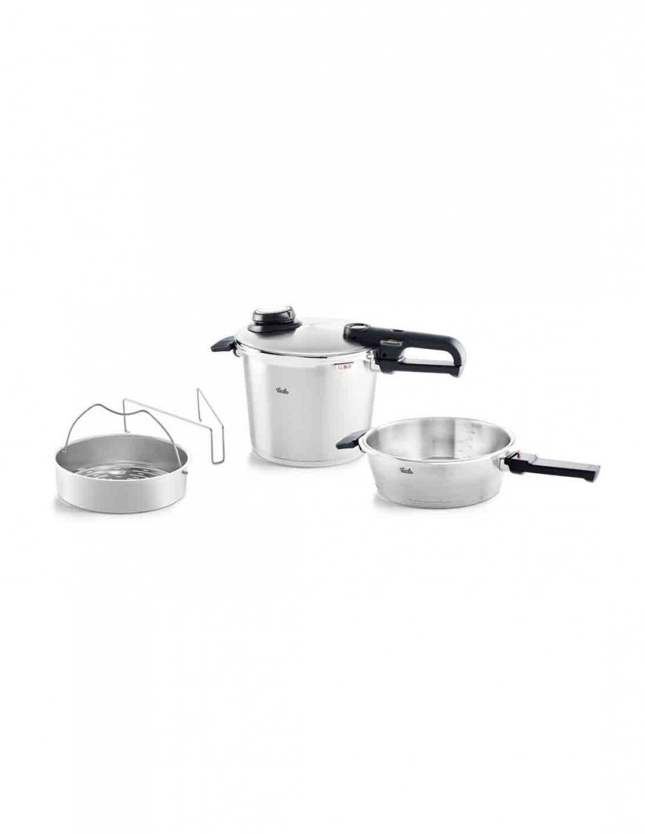 Fissler zestaw szybkowarów 2,5l+6,0l Vitavit Premium S4 622-412-12-070/0