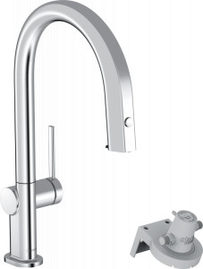 Hansgrohe 76803000 Aqittura M91 FilterSystem 210 wyciągana wylewka 1jet chrom