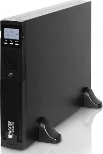 Riello UPS  Riello VSD 3000 Vision Dual tower + rack version UPS 3000 VA 2700 Watt with LCD Display ECO LINE product VSD 3000-5 VSD 3000-5