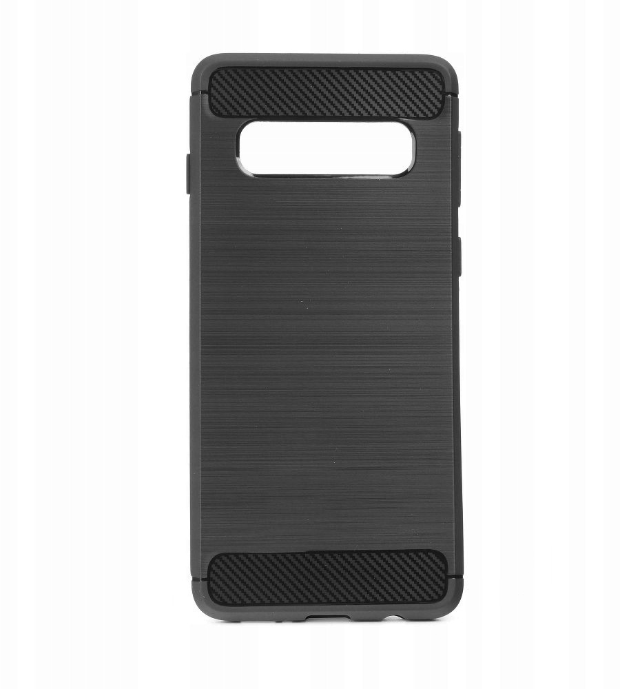 Zdjęcia - Etui Futerał CARBON do SAMSUNG Galaxy S10 czarny