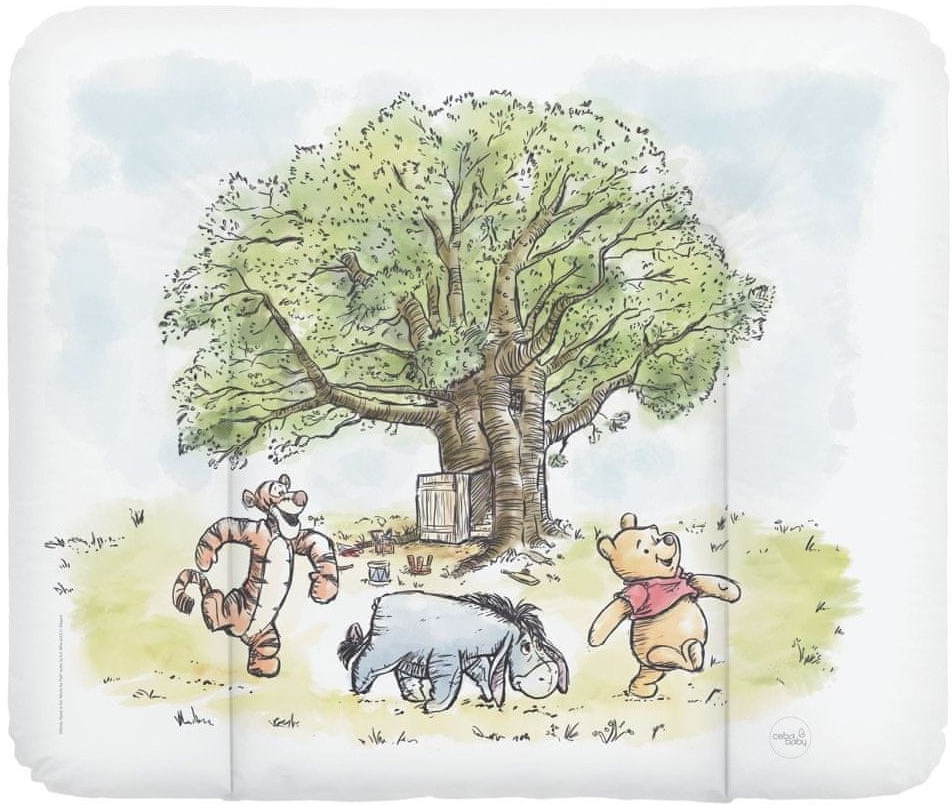 Ceba Baby przewijak na komodę miękki 85x72 Disney Winnie the Pooh