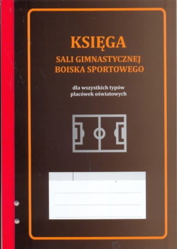 Firma krajewski Księga sali gimnastycznej - boiska sportowego [Pu/A-159] Pu/A-159