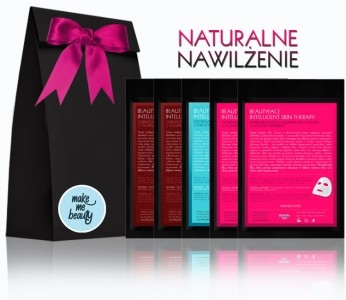 BeautyFace INTELLIGENT SKIN THERAPY PRO ZESTAW NATURALNE NAWILŻENIE - KOMPOZYCJA 5 MASEK NA EKO TKANINIE 583B684E2