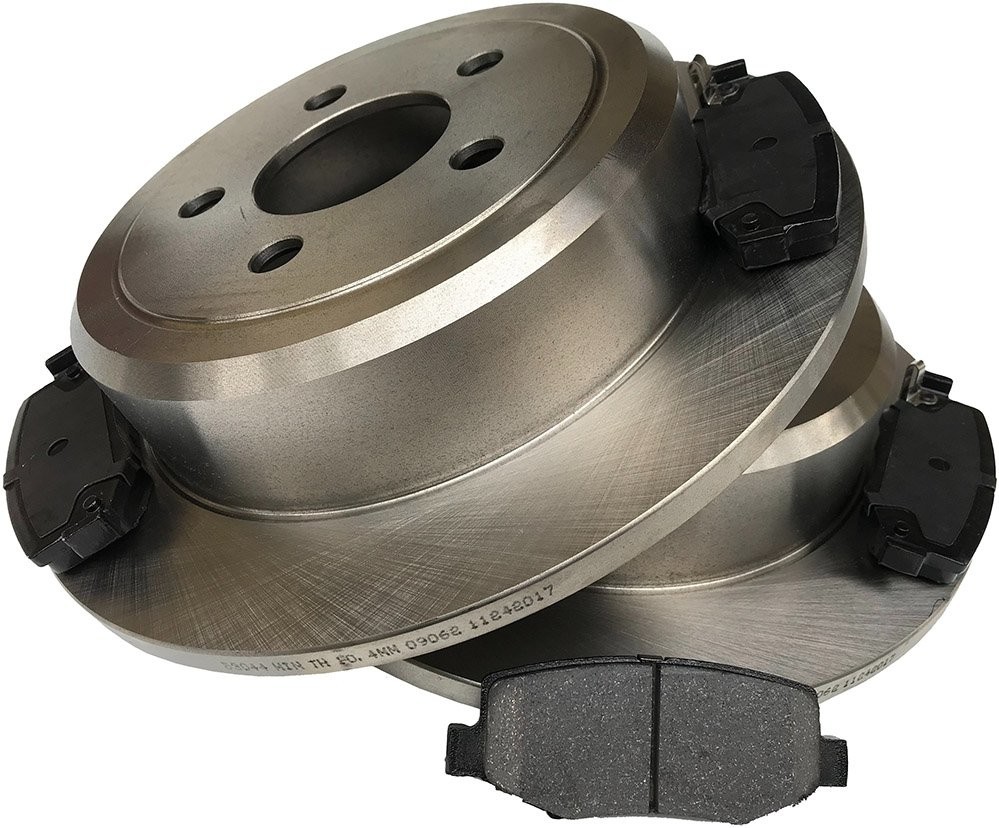 Tylne klocki + tarcze hamulcowe Jeep Liberty 2008 53044+STD1274